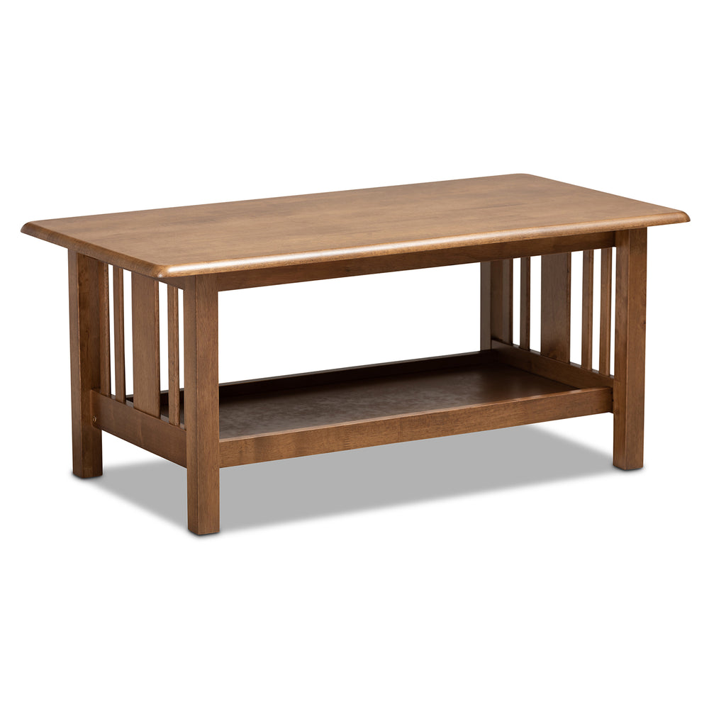 Urban Designs Ripley Rectangular Wood Coffee Table - Brown