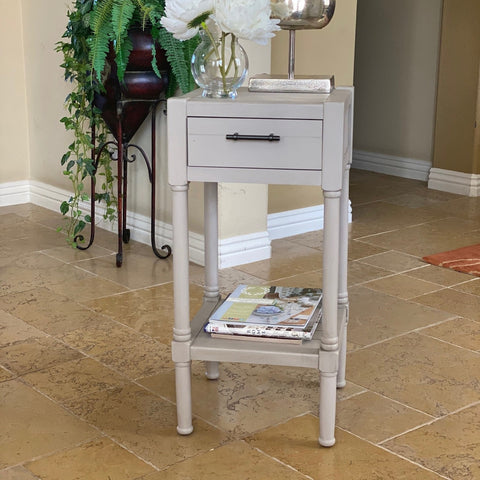 Urban Designs Vienna End Accent Table With Storage