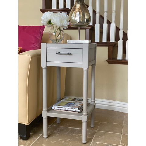 Urban Designs Vienna End Accent Table With Storage