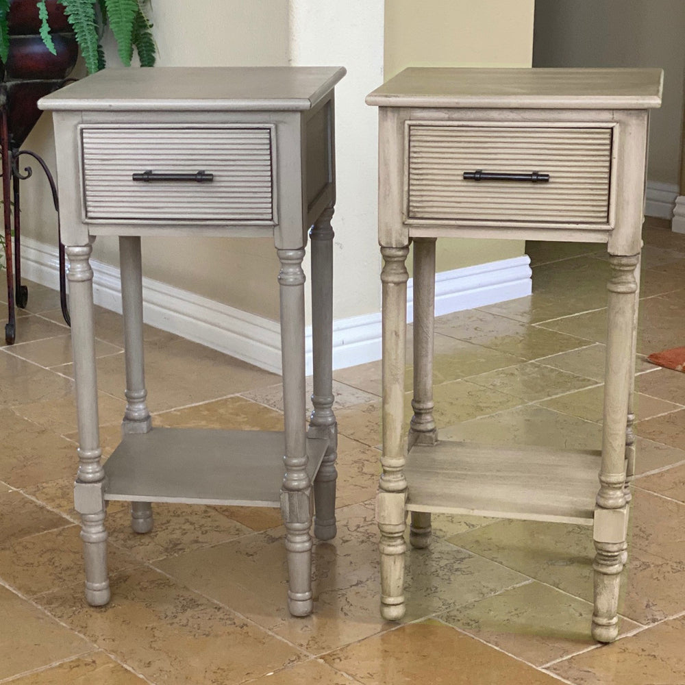 Urban Designs French Country End Accent Table With Storage