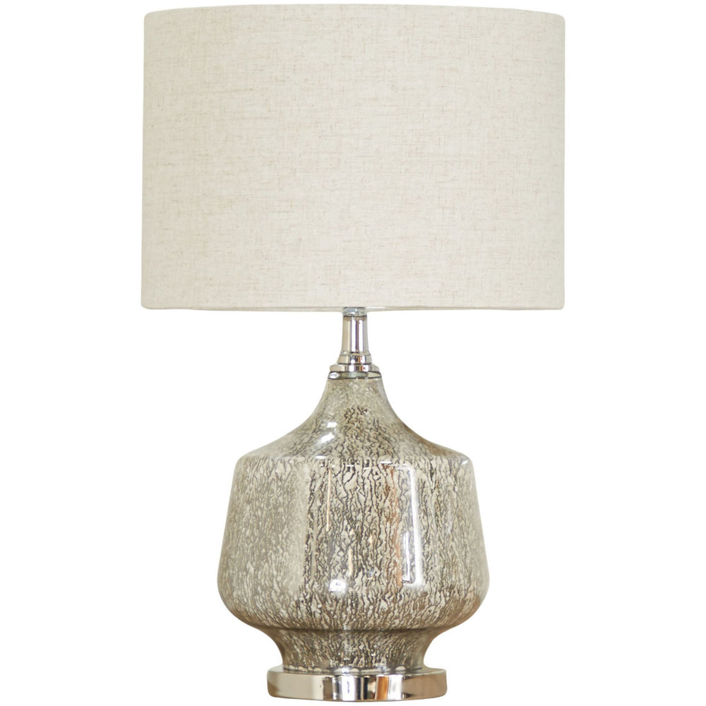 Urban Designs Sofia Small 21-Inch Mercury Glass Traditional Table Lamp