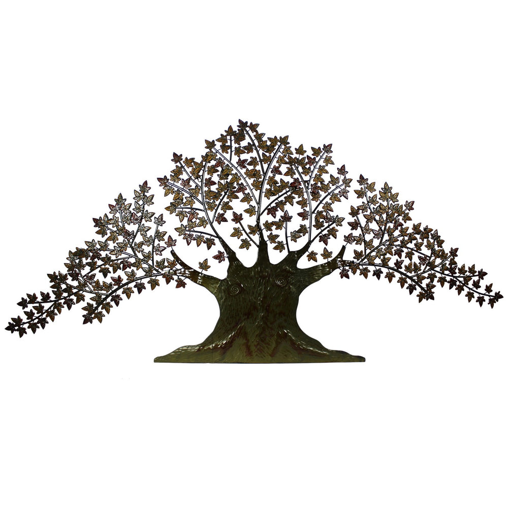 Urban Designs Handcrafted Tree of Life Large Metal Wall Art Decor - 7 Feet