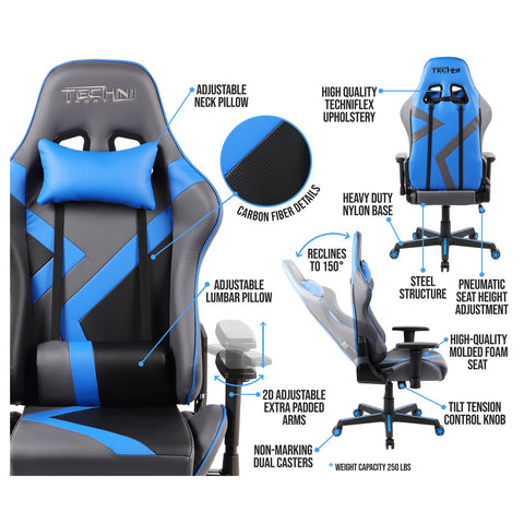 Urban Designs High Back Racer Style Office-PC Gaming Chair