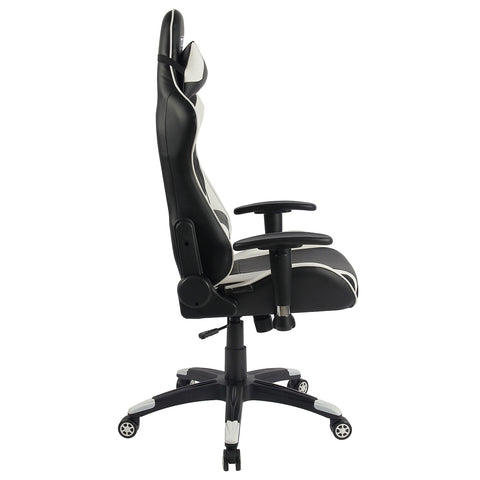 Techni Sport Home Office Racing Style PC Gaming Chair - White