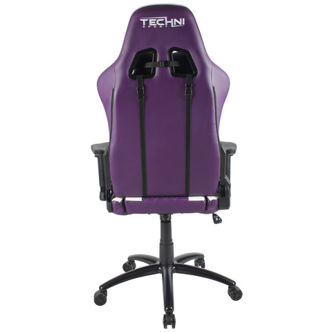 Techni Sport Home Office Racing Style PC Gaming Chair - Purple