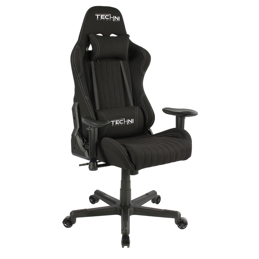 Techni Sport Home Office Racing Style PC Gaming Chair - Black