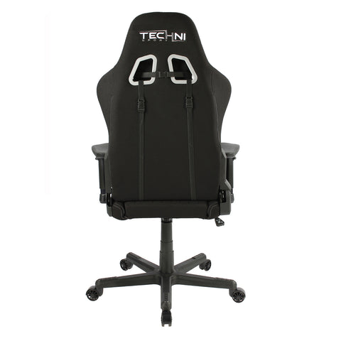 Techni Sport Home Office Racing Style PC Gaming Chair - Black