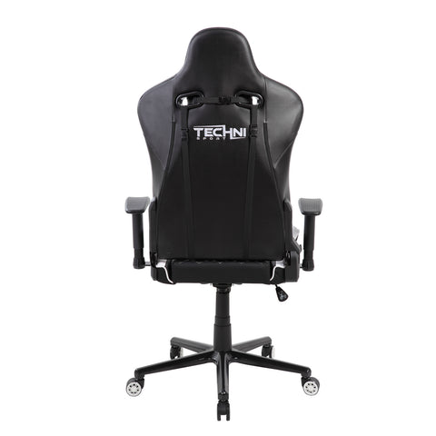 Techni Sport Home Office Racing Style PC Gaming Chair - White