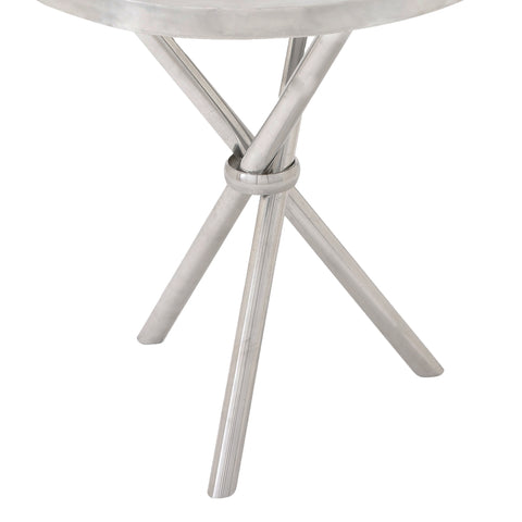 Urban Design 24" Classic Aluminum Accent Table