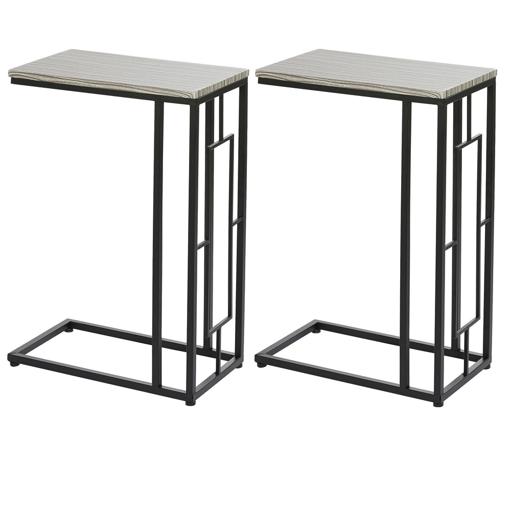 Urban Designs Under The Couch 2-Piece Side Accent Table Set