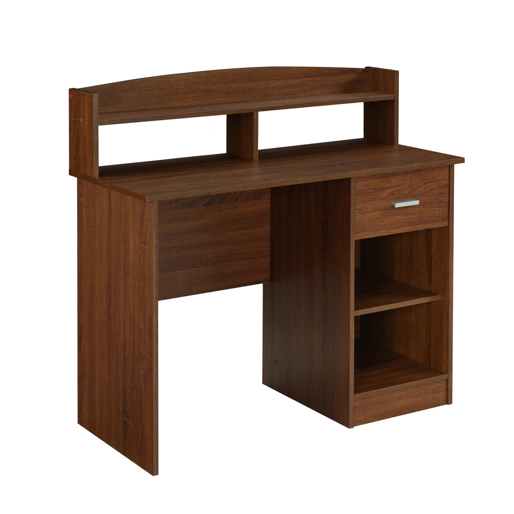 Urban Designs Office Desk with Hutch - Oak